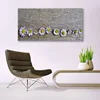 tulup.si Slika na steklu Daisy rastlin narava 140x70 cm 2 obešalnika