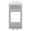 Gewiss Chorus, adapter RJ45 AMP/Keystone, 1M, natural saten ( Gw13431 )