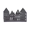 Markslöjd 706364 - LED božićni svećnjak YORK 3xLED/0,1W/1xCR2032 crna