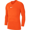 Nike Majice obutev za trening rdeča S JR Dry Park First Layer