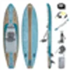 Bestway SUP kajak 335 cm 2u1 Hydro Force Freesoul, K6532E 1 daska za veslanje, 1 veslo, 1 rućna pumpa, 1 ramac, 1 spiralni povodac, 1 sedište, 1 oslonac za noge, 1 vezni kanap, 3 peraja