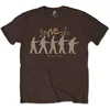 Genesis The Way We Walk Dark Chocolate Brown L Majica