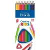 ICO Creative Kids: komplet trikotnih barvic - 12 kos