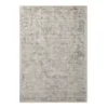 Siva ročno tkana viskozna preproga 160x230 cm Noemi – Vikosa
