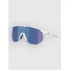 BLIZ Active Eyewear Hero Matte White Sunglasses smoke w blue mutli