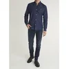 Pepe Jeans za moške. PM3090016C2 Srajca Classic Slim navy (S), Priložnostno, Bombaž, Dolg rokav, Mornarica