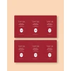 Tirtir Mask Fit Red Cushion 6 Shade Trial Kit - 1 g * 6 kos No.24N, 25N, 27C, 27N, 28N, 29C