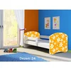 Deciji krevet ACMA II 180x80 + dusek 6 cm WHITE24