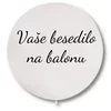 Personal Balon z besedilom - bel 80 cm