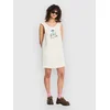 Volcom Fa Mickey Mason Dress dirty white