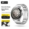 Xiaopijiang Zamenska narukvica za pametni sat za Huawei Watch 5/Watch 4 Pro/3, Siva