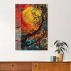 Wallity Dekorativna slika na kaljenom staklu, 70x100cm, Šarena