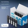 Move Speed USB Flash memorija, 4GB, USB 2.0, 10 komada, Crna