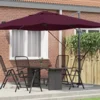 Suncobran Bordeaux Crvena 351 x 250 x 260 cm