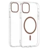 Transparent Color Ring MagSafe maska za iPhone 11 Pro Max – Zlatna