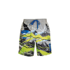 wavebreaker Kratke kopalne hlače temno modra/apno/siva/črna