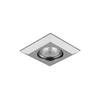 LUXERA 71022 - Ugradna plafonska svetiljka ELEGANT 1xGU10/50W/230V