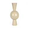 Metalna vaza 60x25 cm bež