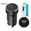 Forever CC-06 PD QC auto punjač (USB-C- USB) 20W crni ( 21281 )