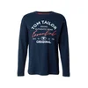 TOM TAILOR Majica modra/bela