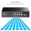 Cudy GS1010PS2 8-Port Gigabit PoE+ Switch with 2 Gigabit Uplink ports and 2 Gigabit SFP slot 120W