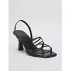 Trendyol Shoes Ženske sandale Takss25To00003, Crne