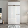 Hanah home Ormar Elina 140x253x52cm Belo-Bež
