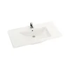 BATH DELUXE 06-090-60-11-01 - Vgradni umivalnik CHICAGO 91x46,5 cm keramika/bela