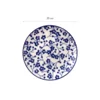 MADAME COCO Reve Bleu Tanjir, 25cm, Beli