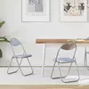 Sklopiva stolica 2 pcs Sivi 48 x 43,5 x 81 cm Lažna koža