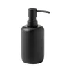 BRENDA freestanding soap dispenser, black matt - Črna - 70x163x92 mm - Gedy - BRENDA - 24 - Poliresin - Dozator za milo - Krožni - 70 - 163 - 92 - 14