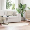 Vidaxl Preproga HUARTE Krem 100 x 200 cm Poliester