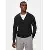 Lacoste Pletena jopica AH5665 Črna Regular Fit