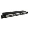 Solarix SX24-6-STP-BK patchcord kabal panel 1U 24x RJ45 ( SX002 )