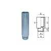 Vodovodni produžetak 1/2x80 mm, O24x92 mm