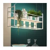 ONLI - Luster na sajli sa policom JEFFER 4xE27/22W/230V bela