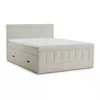 Bež boxspring postelja s prostorom za shranjevanje 180x200 cm Caya – Maison de Reve