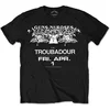 Guns N Roses Troubadour Flyer Black M Majica