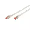 CAT 6 S-FTP patch cord, Cu, LSZH AWG 27/7, length 3 m, color white