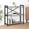 Polica Sivi hrast sonoma 80 x 30 x 85 cm Konstruirano drvo