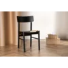Venture Design Jedilni stol 2 kosa 48x45,5x82 cm črn