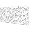 Decormat Podloga za pisalno mizo Drawn diamonds 120x60 cm