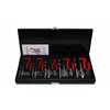 AWTOOLS KOMPLET ZA POPRAVILO NAVOJEV M5-M12 131-delni ČRNI