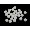 Plastične kroglice mat O8 mm - (01) bela (2000 kosov)