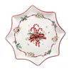 Tognana Tanjir za panetone Candy Stick Christmas Mistletoe Festival, 31 cm, Šareni