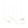 Redo 01-2611 - LED prigušiva luster na sajli SIGUA LED/110W/230V CRI 90 bela