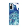 Silikonska maska za Xiaomi Redmi Note 10 Pro/10 Pro Max Blue Marble Print plava