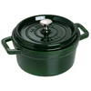 Cocotte cooking pot, cast iron, 22 cm/2.6L, Basil - Staub