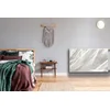 tulup.si Pokrov radiatorja Čudovito belo perje 100x60 cm