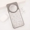 Maska za telefon Crystal Dots za Xiaomi Redmi 14C, Siva